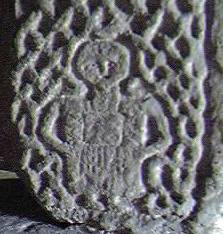 Saxon cross (detail)